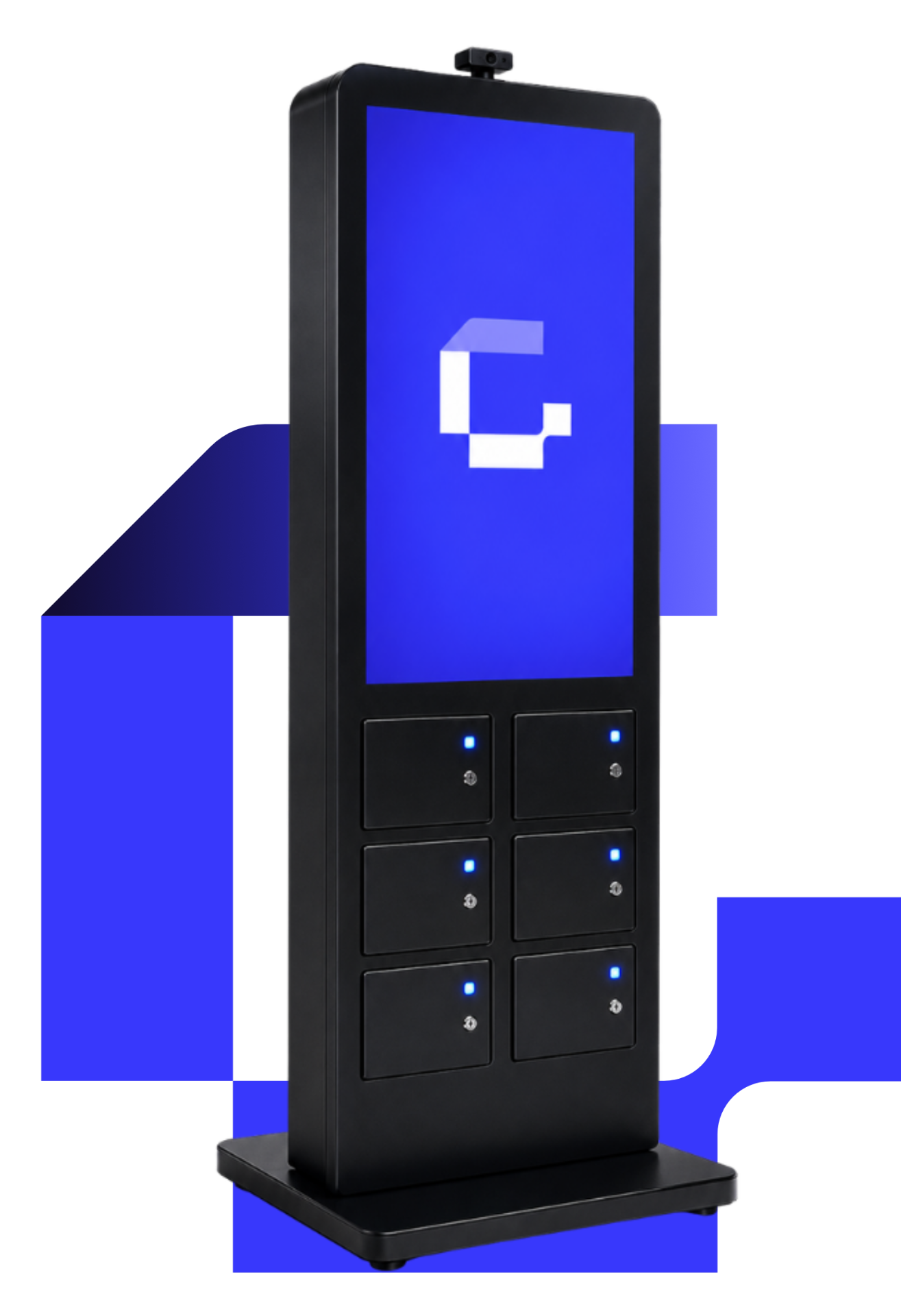 Totem CIMAGENS — mídia indoor premium